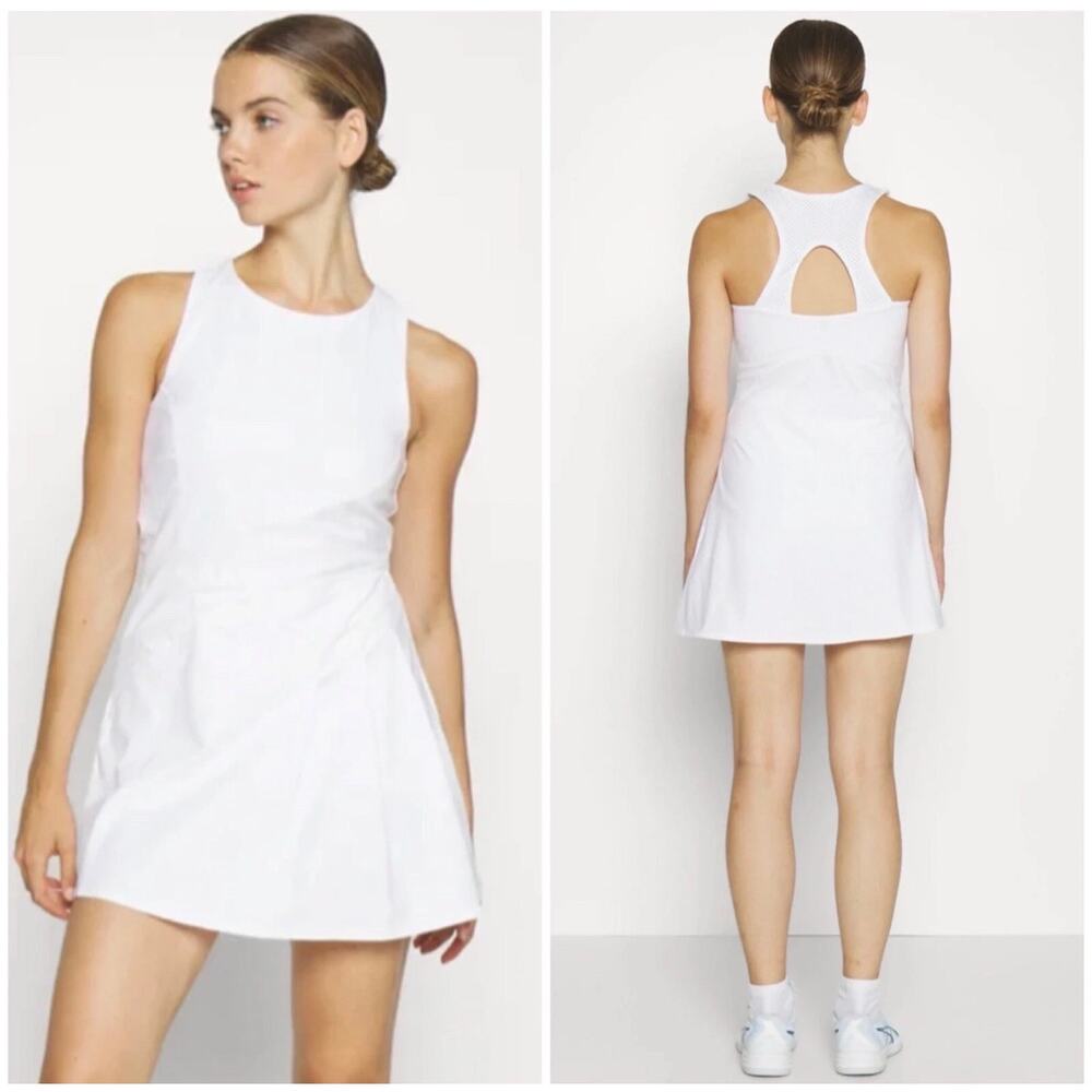 Sweaty Betty Grand Slam Tennis Dress Size M Medium White